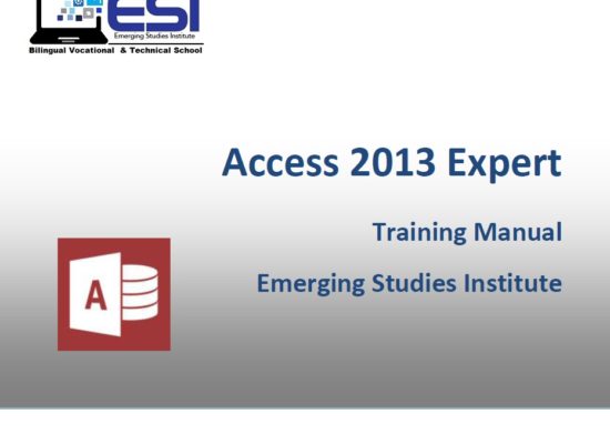MS Access 2013 Expert